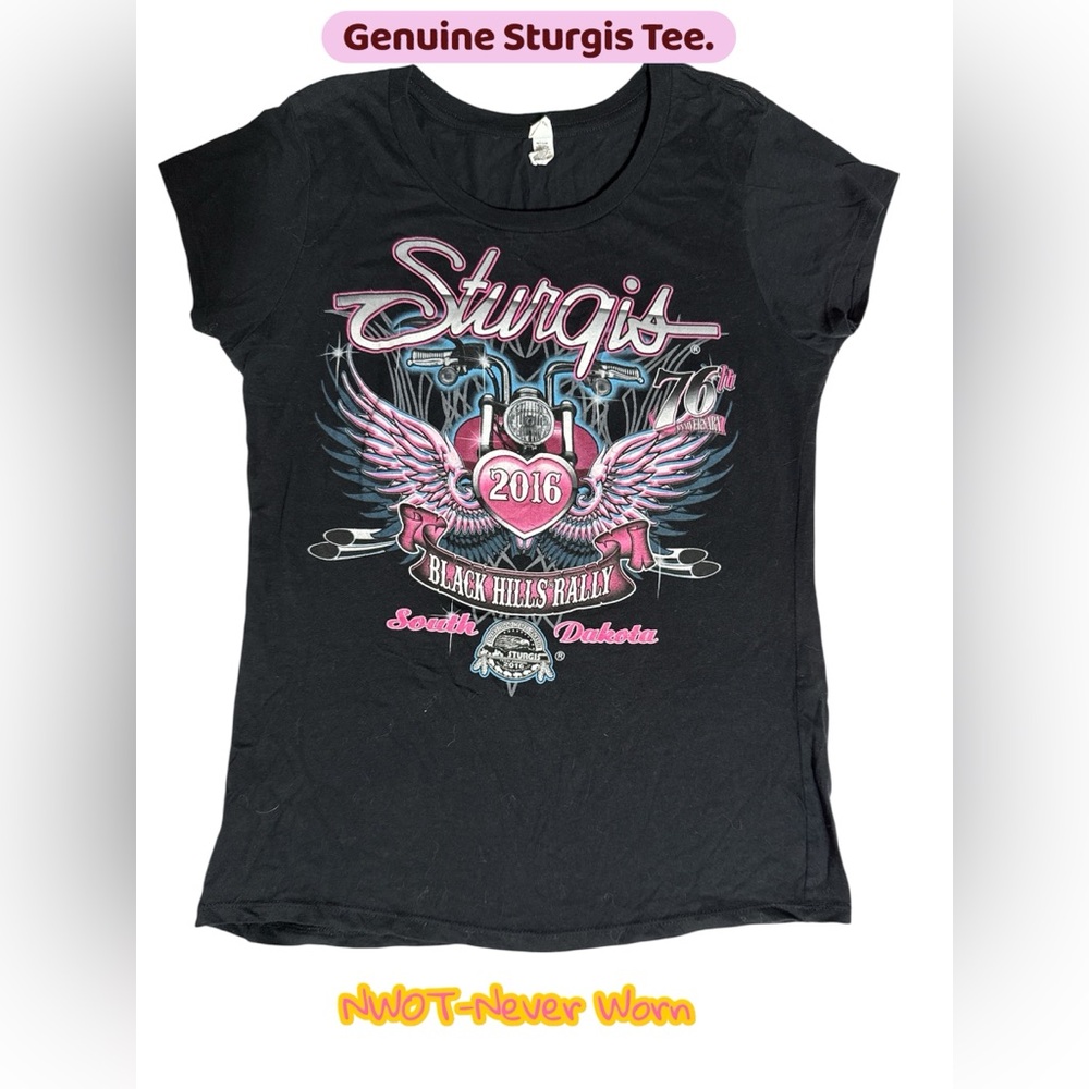 Genuine Sturgis Bike Week Black Hills Rally 
T-Shirt -